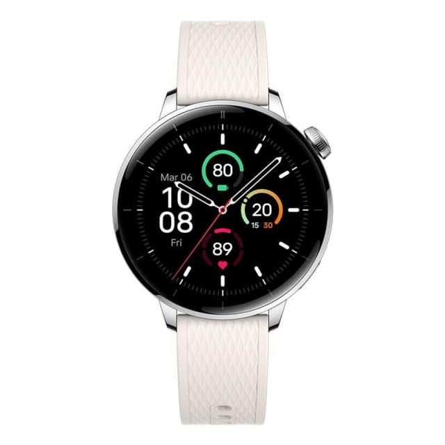 Detalle de OnePlus Watch 3 43 mm AMOLED Plata, GPS y NFC