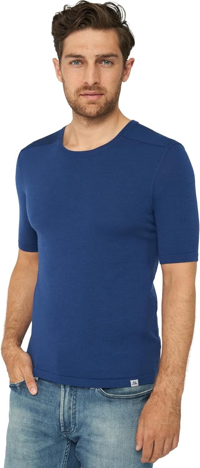 Thumbnail 6 de DANISH ENDURANCE Merino Shirt Herren – Premium Thermo-Unterhemd Kurzarm mit Temperaturregulation