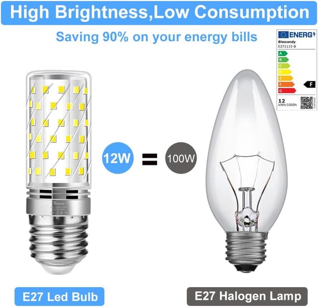 Thumbnail 3 de Bombilla LED E27 12W equivalente 100W