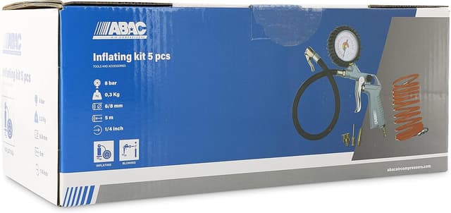Thumbnail 4 de ABAC G-811TI Kit Gonfiaggio 5 pezzi 8 bar