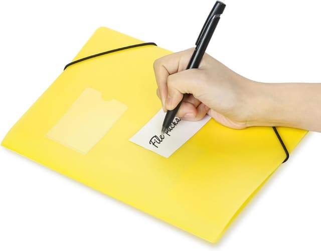 Detalle 2 de DoocliB Sammelmappe A4 3er Set Gelb