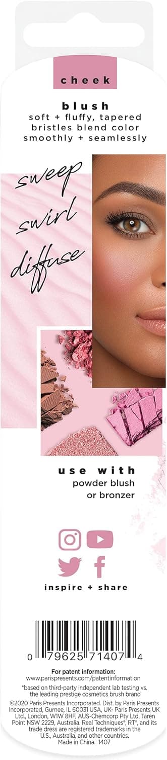 Thumbnail 6 de Real Techniques Brocha Plush para colorete, polvos y bronceador 🎨