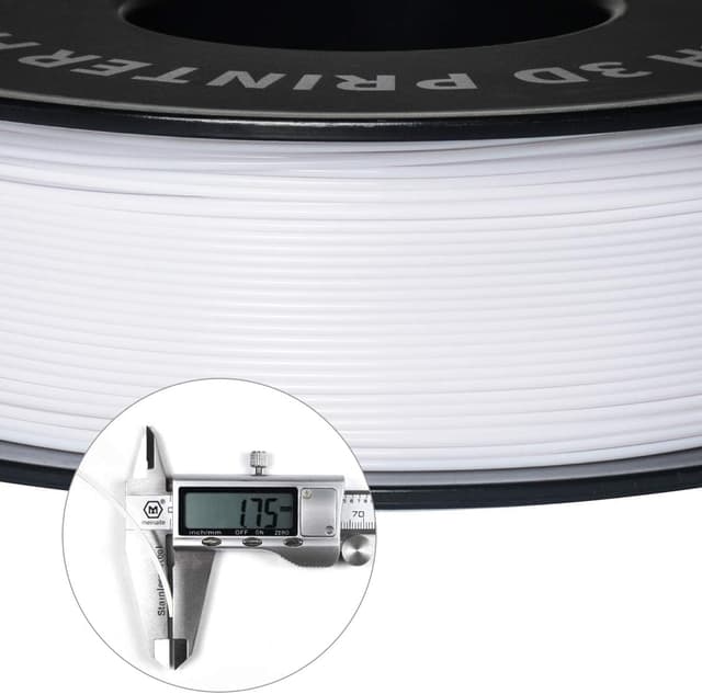 Detalle 2 de GEEETECH PLA-Filament 1,75 mm 1 kg Weiß