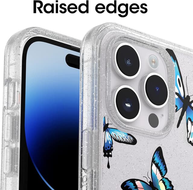 Detalle de Otterbox Symmetry Clear iPhone 14 Pro 3x