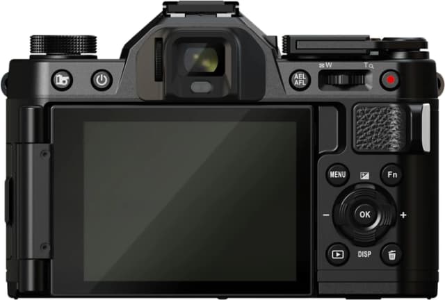 Detalle de Yashica FX-D S300 Digital Film Simulation Kamera (Schwarz) mit RAW und EVF