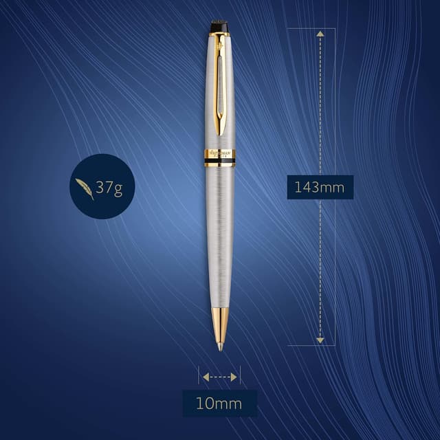Detalle de Waterman Expert penna a sfera punta media
