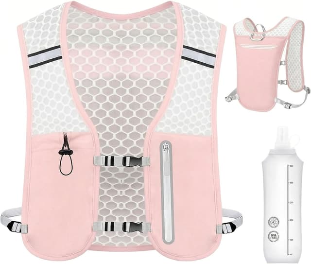 Detalle de Kartoiy Running Vest with 500ml Water Bladder – Adjustable hydration vest for women (and men)