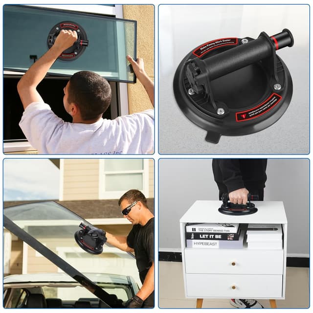 Detalle 2 de Glass suction lifters 8 inch, 220kg load