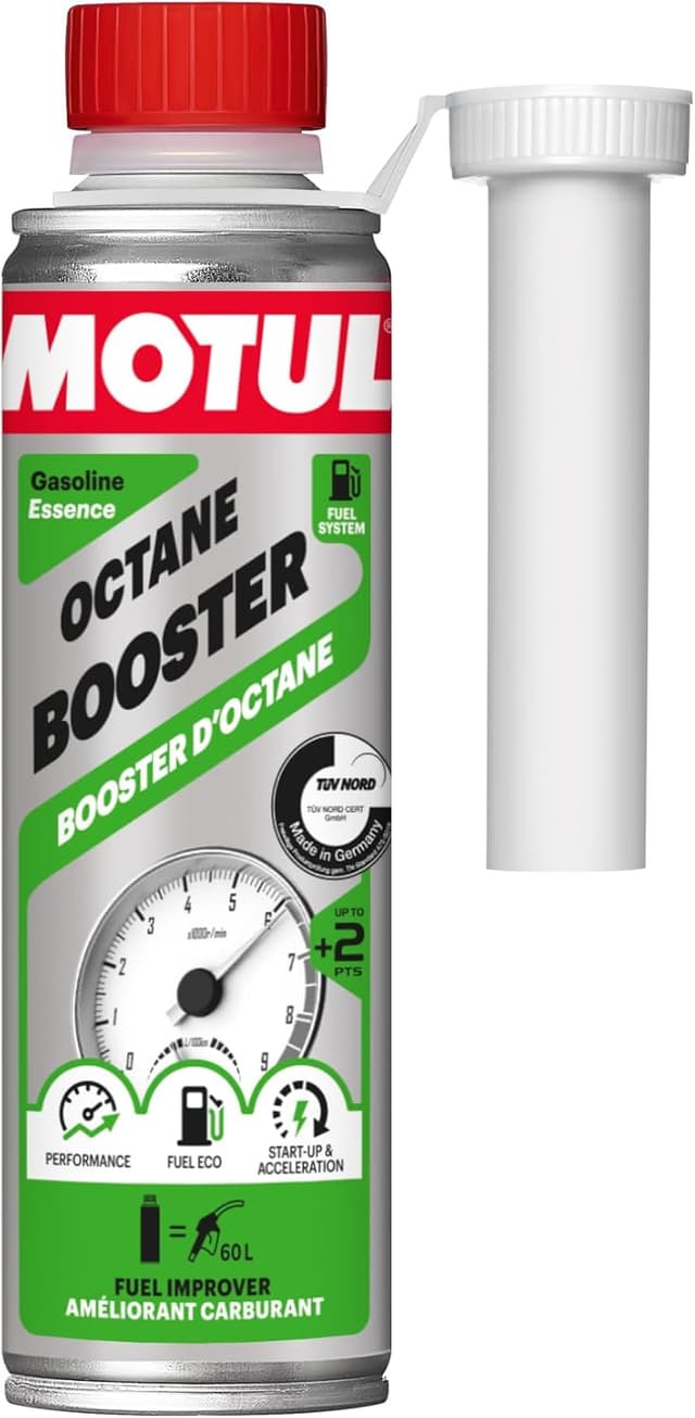 Detalle de Motul Booster d’indice d’octane essence – additif carburant 300 ml