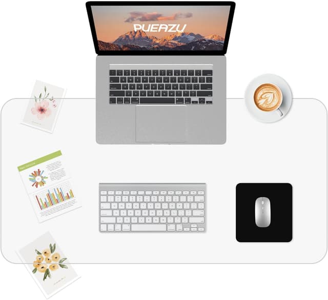 Thumbnail 6 de PUEAZU Sottomano 90x40cm Trasparente per Scrivania