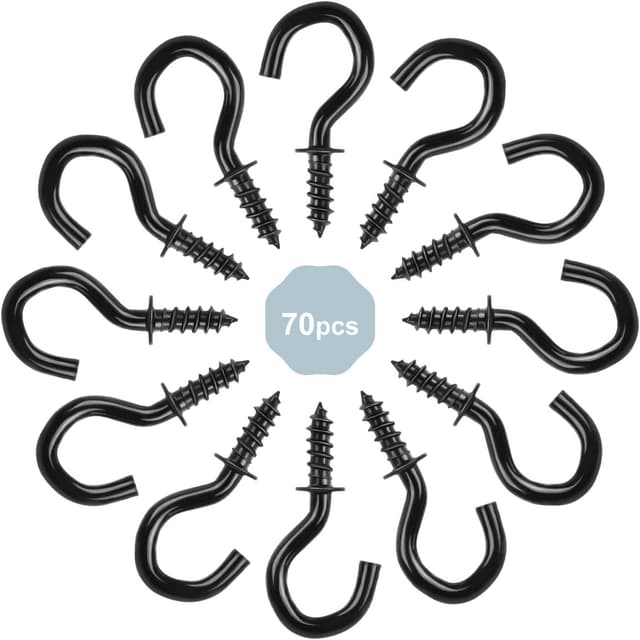 Thumbnail 1 de vsshe Crochets À Vis 70 pièces 1/2 pouce