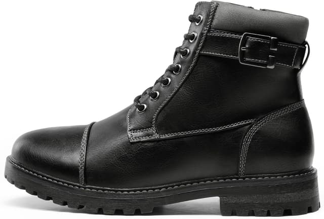 Detalle 2 de Bruno Marc Bottines de moto pour hommes élégantes à fermeture latérale