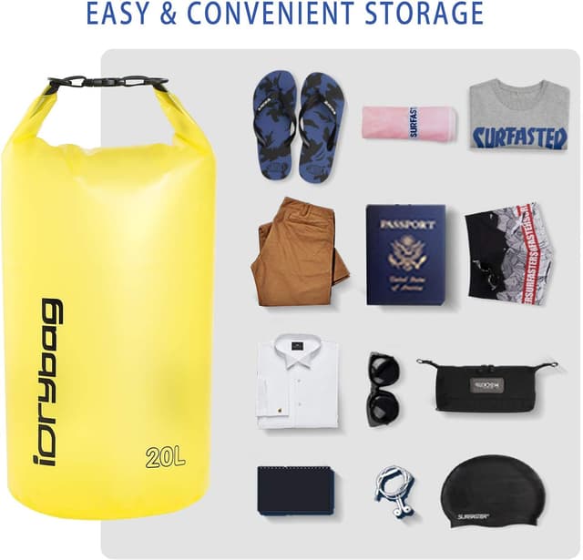 Detalle 2 de IDRYBAG Clear Dry Bag Waterproof 10L