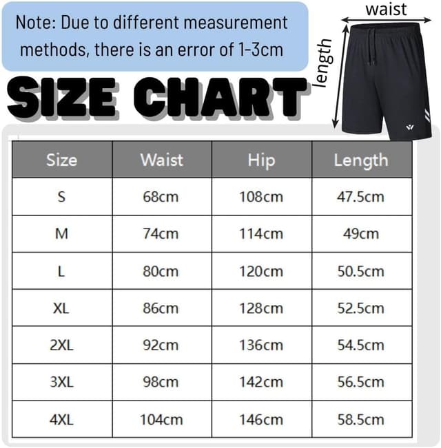 Thumbnail 2 de fovdtaa 5 Pack Mens Sports Shorts with Pockets