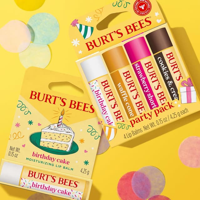 Thumbnail 4 de Burt's Bees Lip Balm Party Pack 4-pack ๐