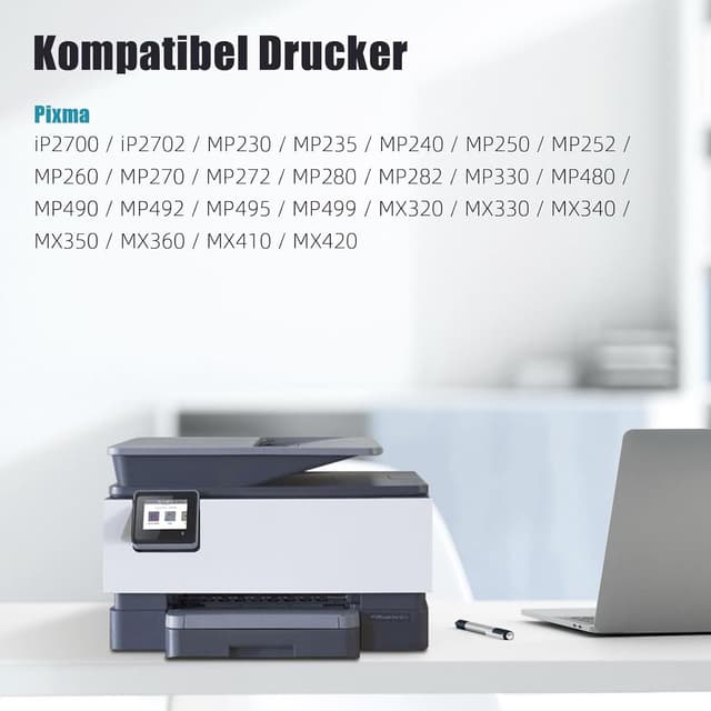 Detalle 2 de Oeggoink 510/511 Druckerpatronen Set Schwarz+Farbe fĂŒr Canon đš