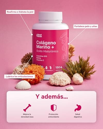 Detalle 1 de NUTRIBRAIN Colágeno Marino I 150 cáps