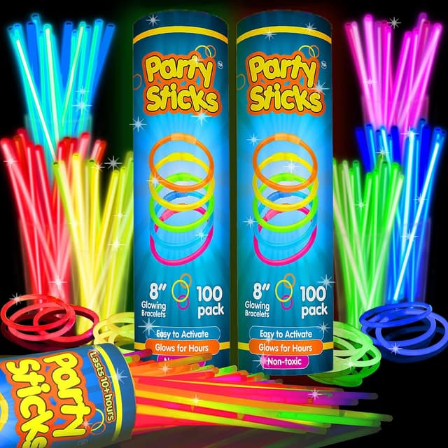 Thumbnail 6 de PartySticks 8" Glow Sticks 🎆