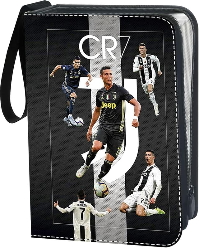 Detalle de Fußball Sammelalbum mit Reißverschluss 440 Karten