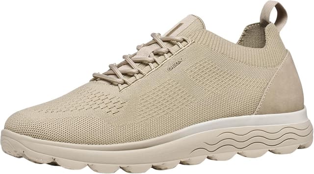 Detalle 2 de Geox U Spherica A para hombre, zapatillas azules con sistema Zero-Shock y suela transpirable