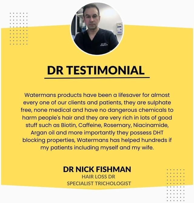 Detalle 2 de Watermans Grow Me shampoo anticaduta