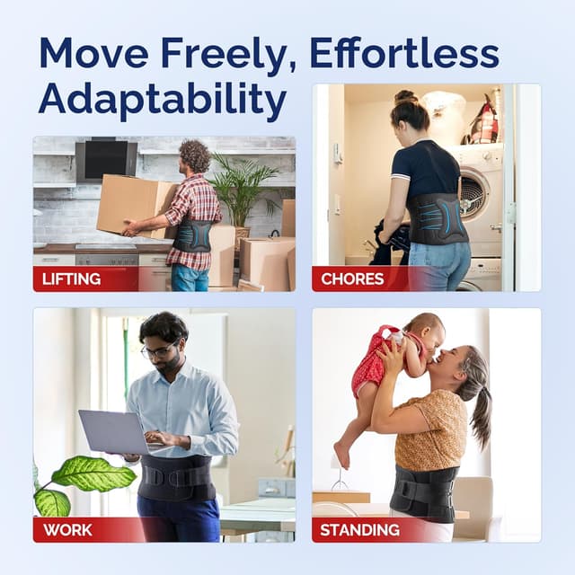 Thumbnail 5 de FEATOL Lower Back Brace Size L 🩺