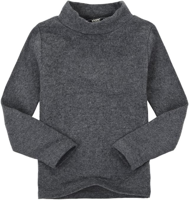 Detalle de CuteOn Kids long-sleeve high neck cotton t-shirt (2–6 years)