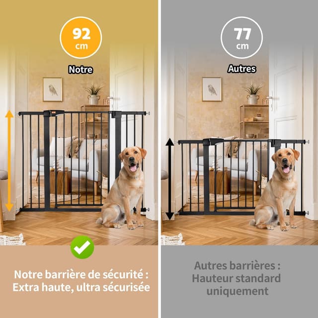 Thumbnail 1 de Barrière sécurité enfant LAOYE 92 cm