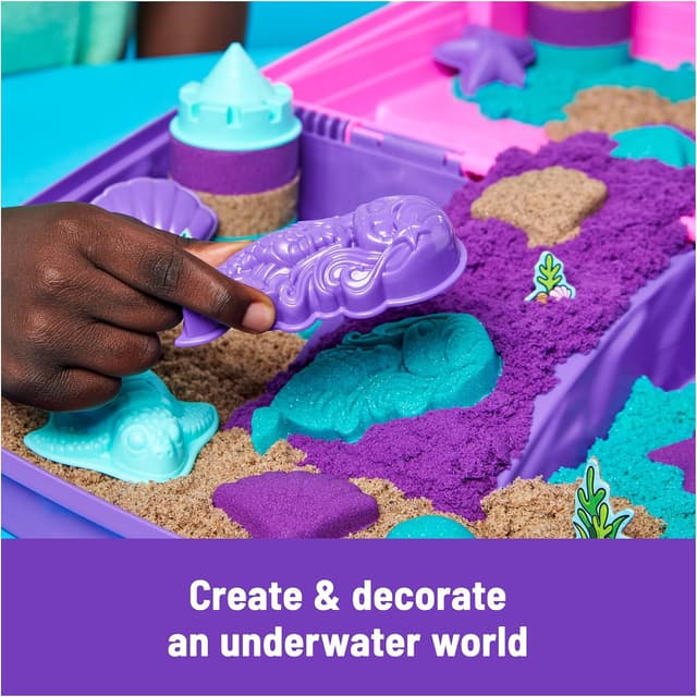 Thumbnail 2 de Kinetic Sand Mermaid Palace Sandbox