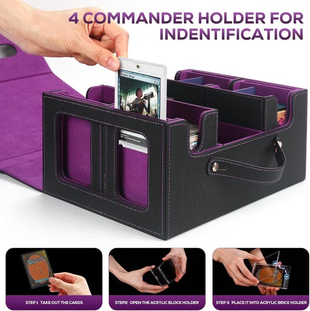 Thumbnail 6 de STTRBOX Trading Card Storage Box 11 x 7.9 🎴