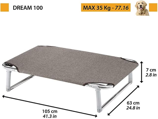 Thumbnail 2 de Ferplast DREAM 115 lettino per cane 119×79 cm