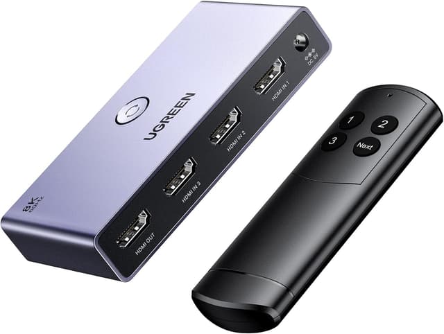 Detalle de UGREEN HDMI 2.1 Switch 8K@60Hz
