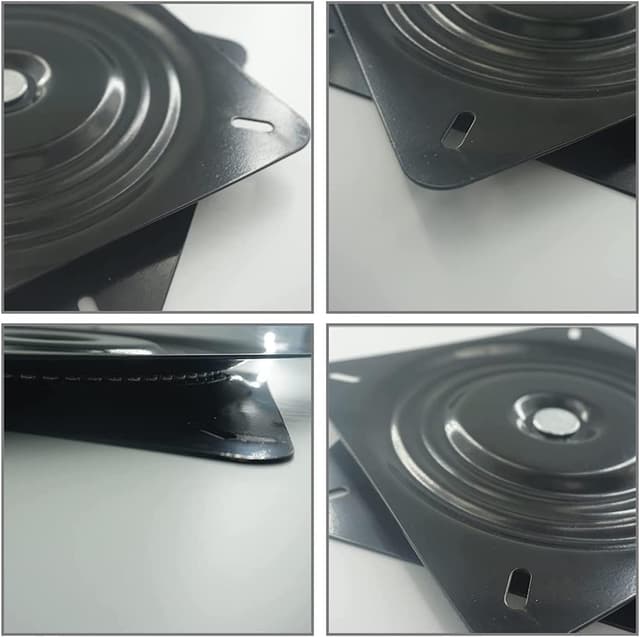 Detalle de LZYKJGS plateau tournant à roulement à billes 360° pour tabourets, meubles TV et présentoirs