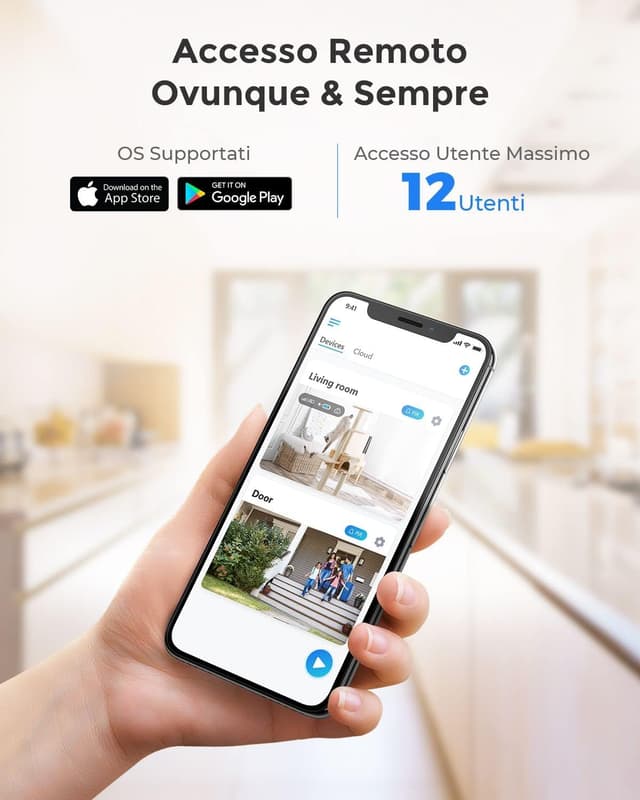 Thumbnail 5 de Reolink RLK8-520D4-5MP 2TB Kit Videosorveglianza