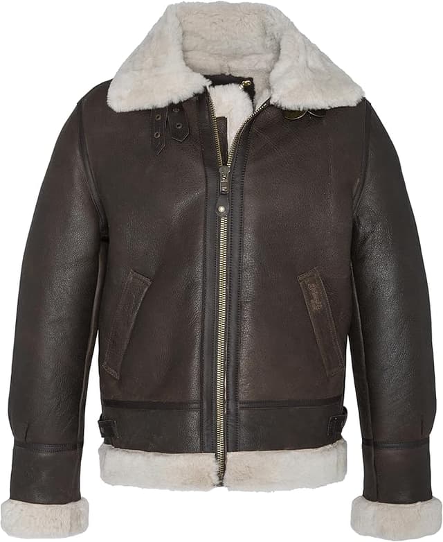 Thumbnail 6 de Schott NYC Lc1259 Chaqueta hombre L, negro/blanco