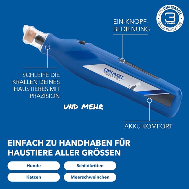 Thumbnail 1 de Dremel 7350 PET 3,6 V Krallenpfleger 🐾