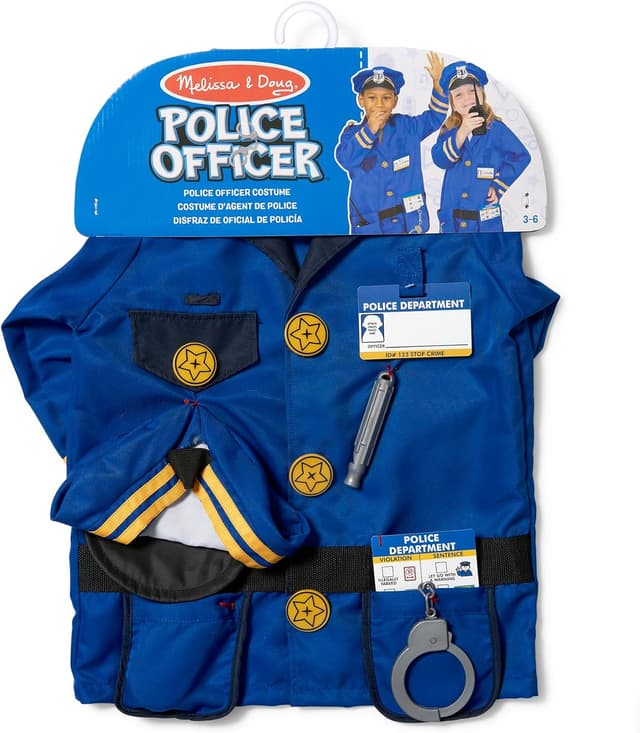 Detalle de Melissa & Doug DĂ©guisement Policier 3+ đźŽ
