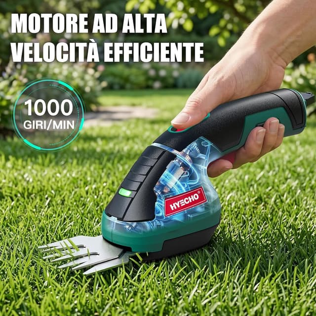 Thumbnail 5 de HYECHO Tosaerba e Tagliasiepi 7,2 V 2000 mAh