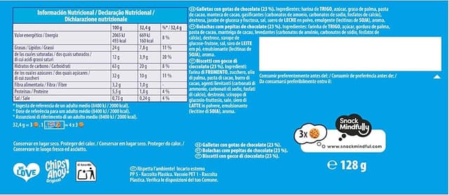 Thumbnail 6 de Chips Ahoy! Galletas con Pepitas ✨ Pack 20 Bolsitas 40g