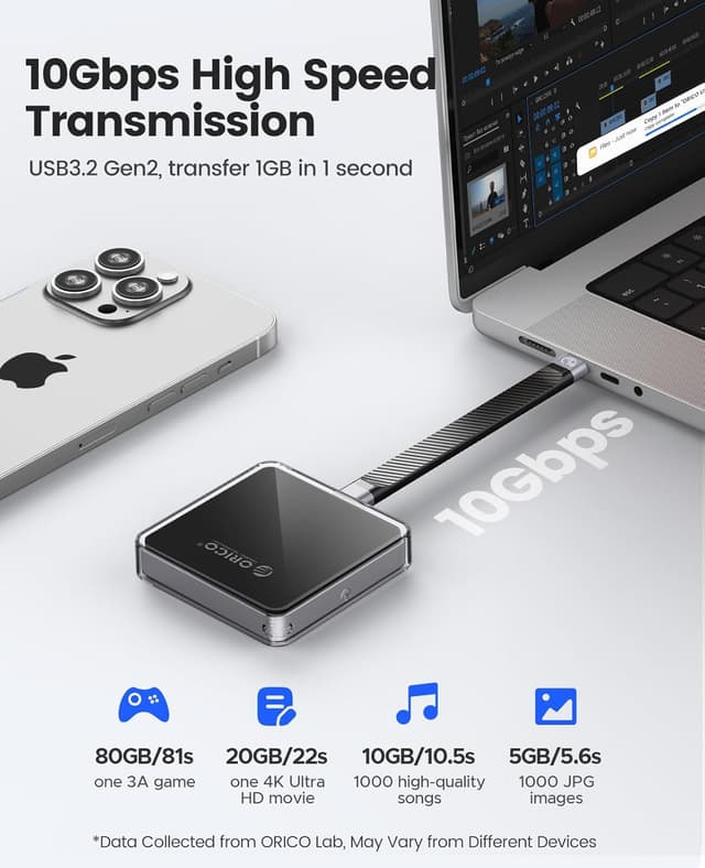 Detalle 2 de ORICO AP30 Boîtier SSD NVMe 2230 Magsafe