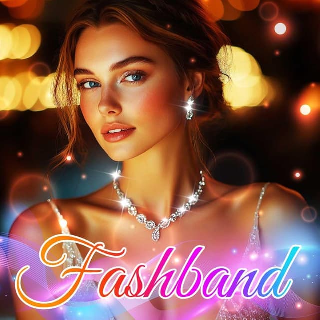 Thumbnail 5 de Fashband Kristall-Hochzeitsschmuckset Silber