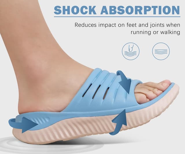 Thumbnail 4 de KuaiLu Womens Recovery Sandals plantar fasciitis support