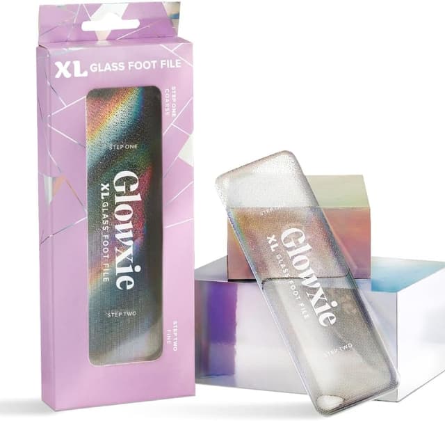 Thumbnail 6 de Glowxie Nano Glass Foot Files for Hard Skin – 2-in-1 Foot File & Heel Scraper (wet & dry)