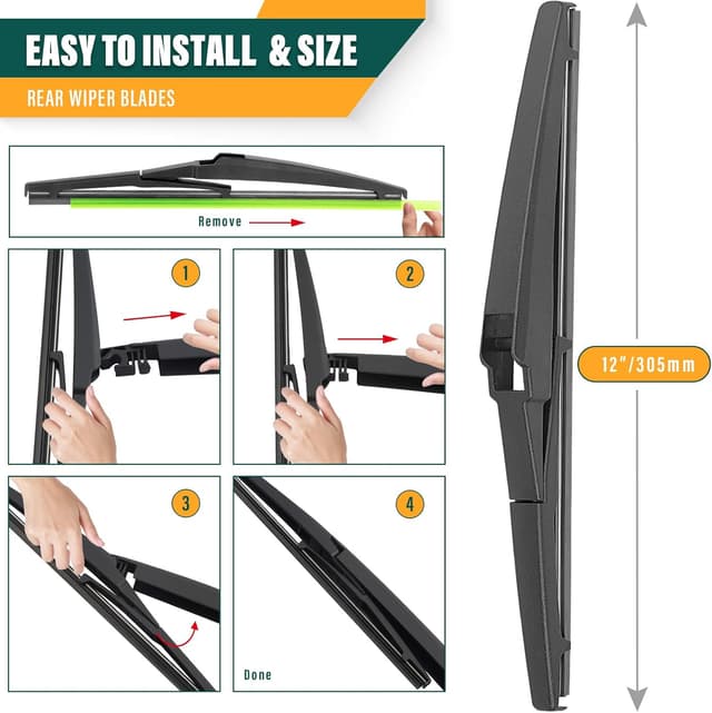 Thumbnail 6 de KVQ Windshield Wiper Blade 22"