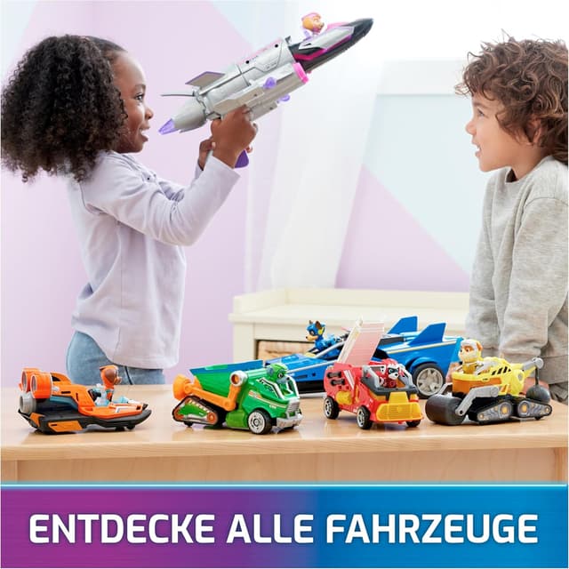 Thumbnail 6 de PAW Patrol Mighty Kinofilm Chase Polizeiauto 17 cm