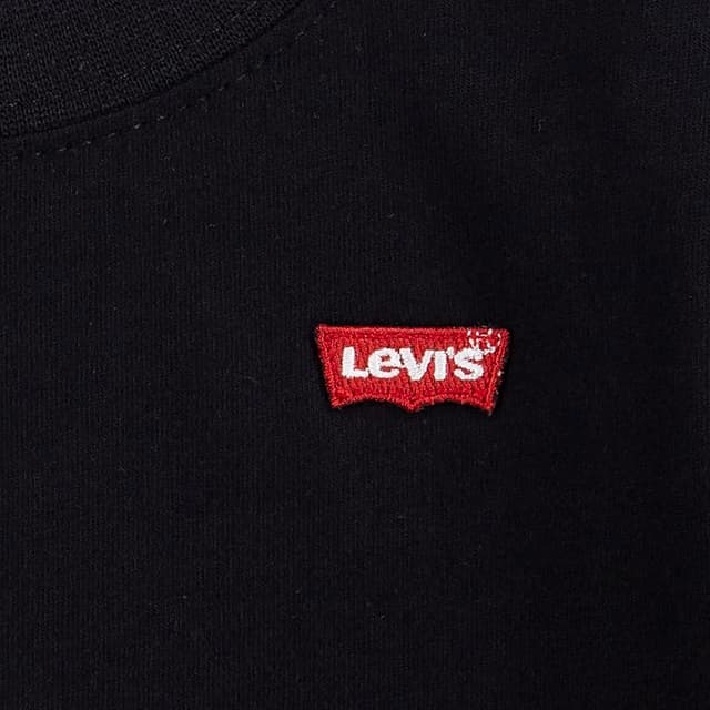 Thumbnail 2 de Levi's Lvb L/S Batwing Chesthit tee camiseta niño 12 años negra
