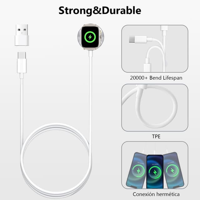 Thumbnail 4 de Bamkey 4 in 2 Multi Fast Charger for Apple Watch