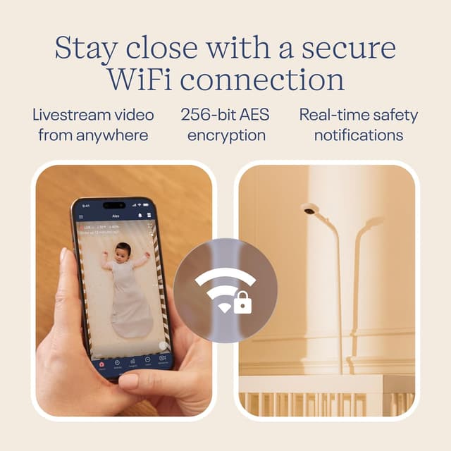 Thumbnail 5 de Nanit Essentials Smart Baby Monitor 1080p