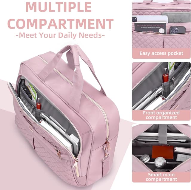 Thumbnail 4 de WIRABO 17,3 Zoll Laptoptasche Damen