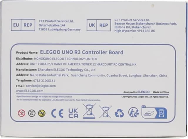 Detalle 2 de ELEGOO UNO R3 Board 32KB